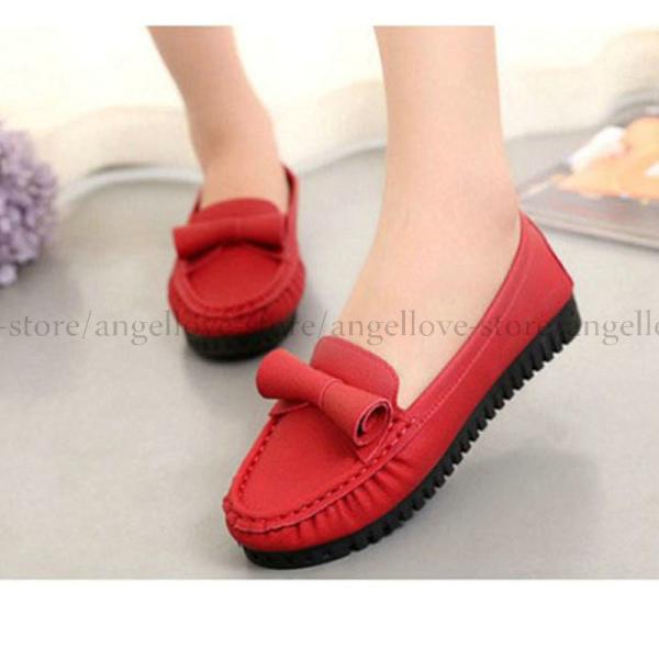 秋冬新品 ドライビングシューズ レディース スリッポン フラットシューズ モカシン フェイク リボン 無地 赤 黒 大きいサイズあり ぺたんこ 靴 秋冬 Buyee Buyee Japanese Proxy Service Buy From Japan Bot Online