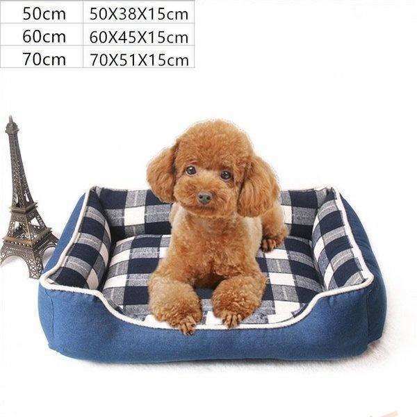 犬 ベッド 犬のベッド クッション取り外し可能 カバー洗える 犬用品 チェック柄 通年用 カウチベッド Gw10 富士研磨 通販 Yahoo ショッピング