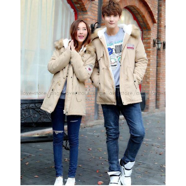 ダウンジャケット メンズ レディース ペアルック カップル ダウンコート ペアコート ミリタリージャケット 裏ボア 秋冬 男女兼用 お揃い 中綿ジャケット Buyee Buyee Japanese Proxy Service Buy From Japan Bot Online