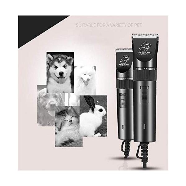 数量限定アウトレット最安価格 犬の毛のカッター 電気ペット猫のクリッパーのグルーミングのトリマーの専門の高い力のペット散髪のシェーバーの芝刈り機動物