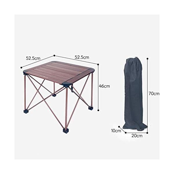 屋外ポータブルアルミ折りたたみテーブル 屋外超軽量ピクニックテーブルバーベキューテーブル 折りたたみ式テーブル アウトドア キャンプ 登山 An07mk49n1l Angelsnow ローズゴールド アウトドアテーブル Frf Angelsnowのfrf 色 日本人気超絶高評価