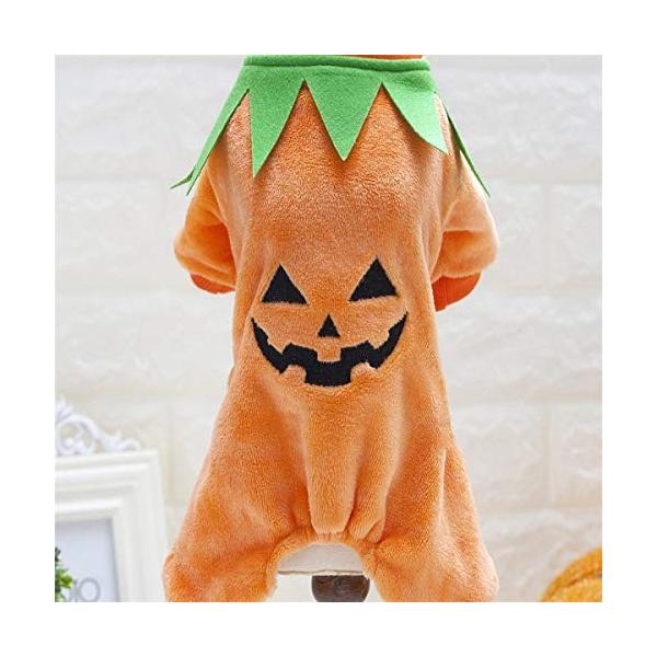 送料無料 一部地域を除く ペット猫の犬の服 ペット用品その他のハロウィーンの服テディ犬 服ペット服はハロウィーンのカボチャの服を供給する サイズ Xxl