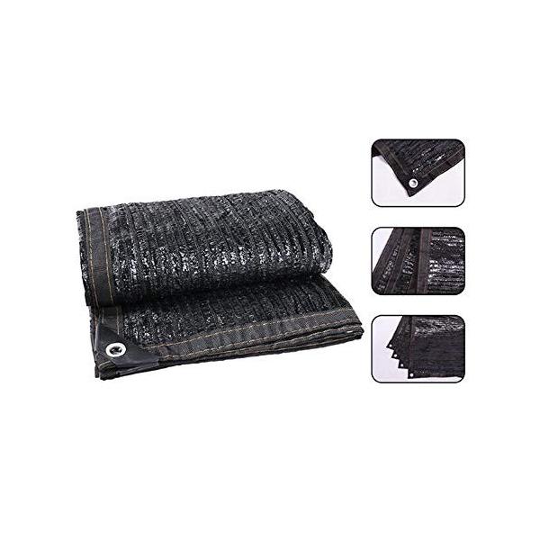 Xiaolin 日よけ布70 日除け 温室のための黒い紫外線抵抗力がある生地の網は布にテープを貼った サイズ さいず サンシェード 6x8m An07p3m2m4p Angelsnow