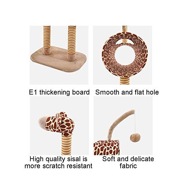 Cm 105 An07vdzwhd6 Angelsnow 35 35 猫のスクラッチ パッドの投稿 美しい猫登山フレーム夏の猫のくずユニバーサル猫スクラッチボード登山猫ラック付き猫のおもちゃ50 105