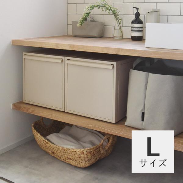 クローゼットシステム 収納ボックス L 2個セット 引出しタイプ