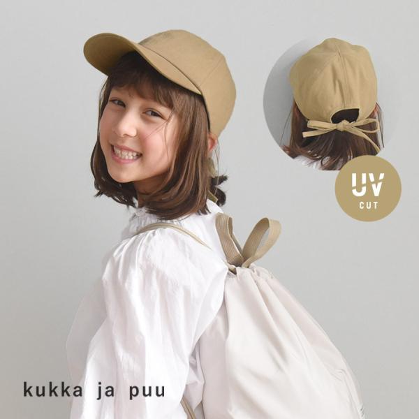 kukka ja puu（クッカヤプー） 子供 夏 女の子 親子 ／キャップ 帽子