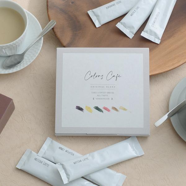 カフェドリンクを楽しめる 飲み比べ6種セット／Colors Caf? カラーズ