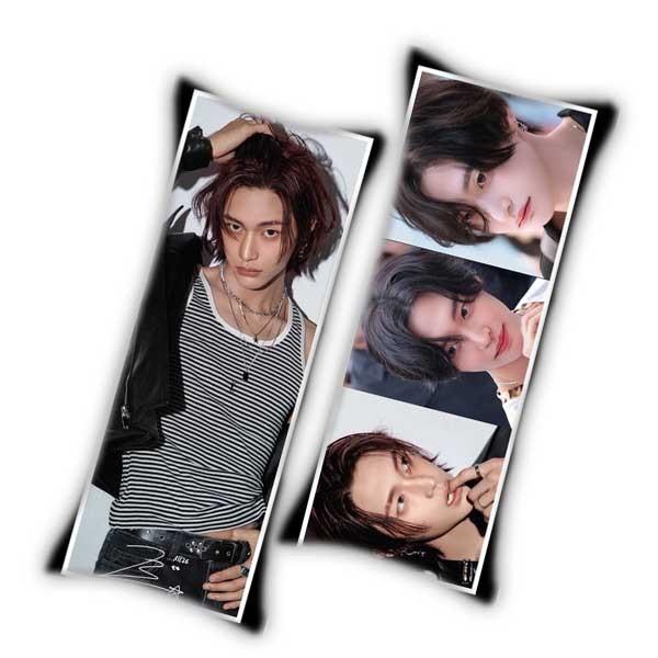 中綿付き】ウォンビン RIIZE ライズ クッション カバー 布製 両面 ミニ