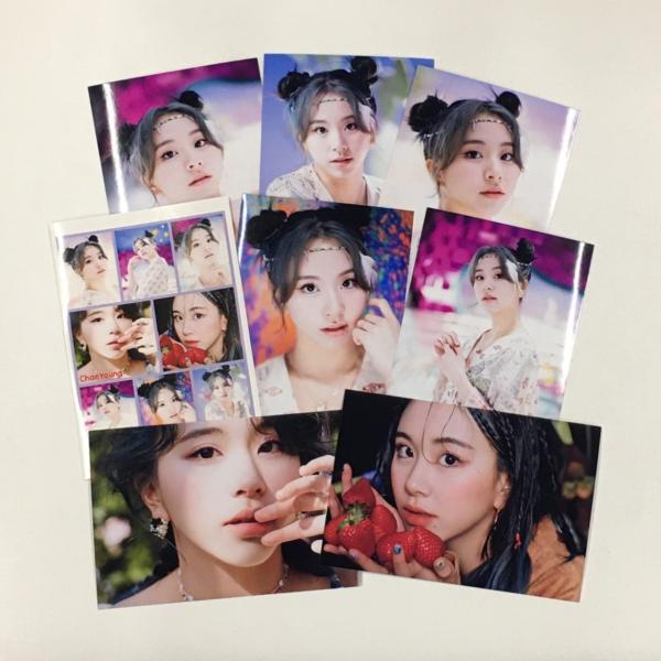チェヨン TWICE トゥワイス ポストカードセット シール付き 韓流