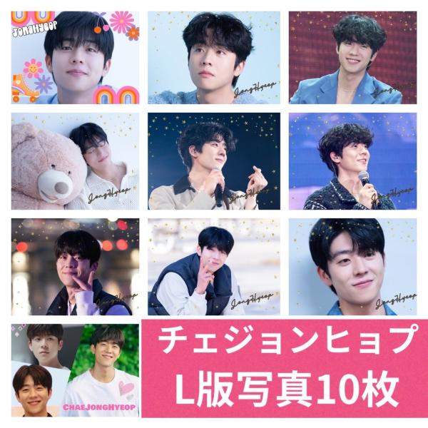 チェジョンヒョプ L版 写真 10枚セット 韓流 グッズ av041-2