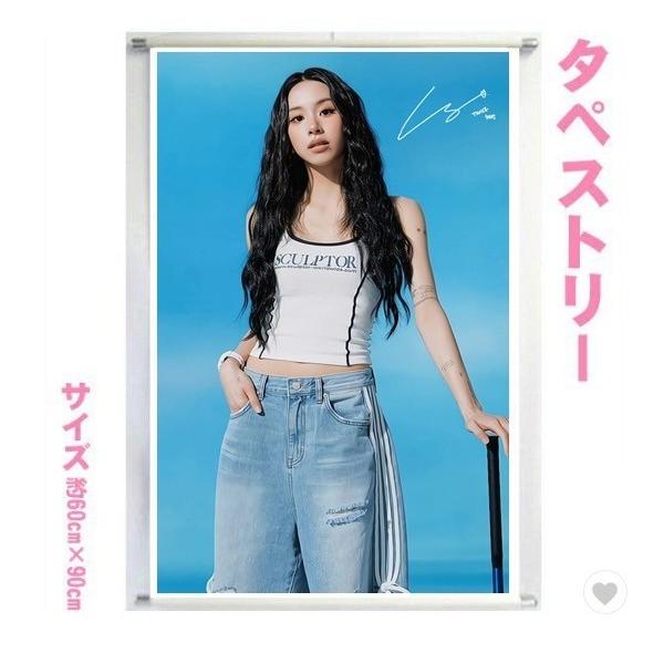 チェヨン TWICE トゥワイス 大型 タペストリー 60×90 韓流 アイドル グッズ 韓国 雑貨 bb160-12