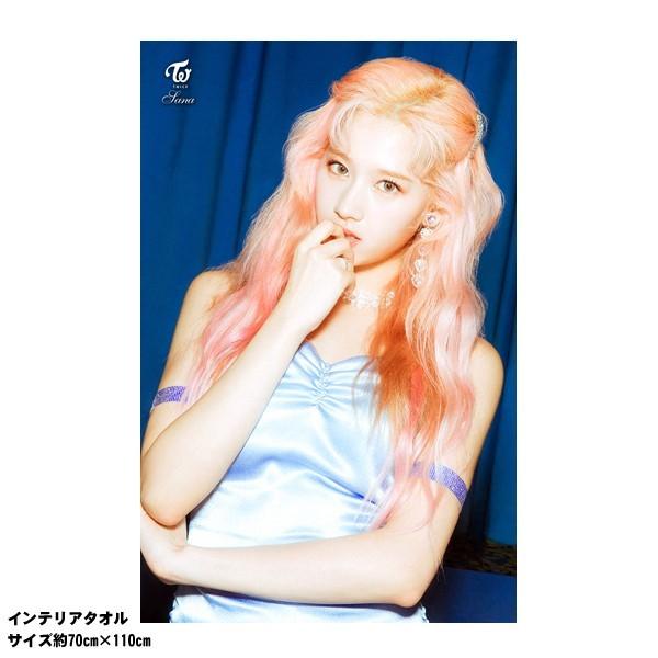 SANA サナ TWICE トゥワイス 大判 インテリアタオル 110×70 韓流