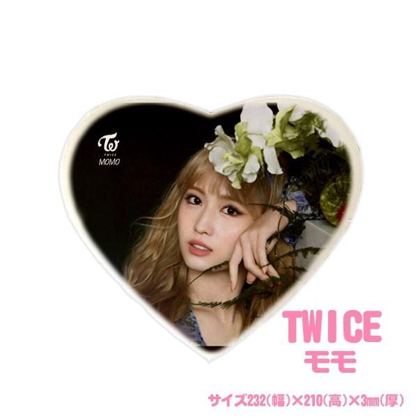 twice TZUYU マウスパッド MOMO モモ TWICE トゥワイス マウスパッド ハート型 韓流 グッズ ed013