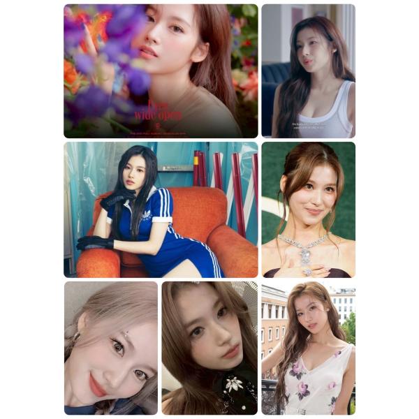 4枚セット サナ TWICE トゥワイス シール ステッカー 韓流 グッズ