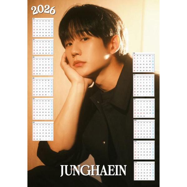 ■ラミネートカレンダー・韓流グッズ■はがきサイズ（109×154ｃｍ）