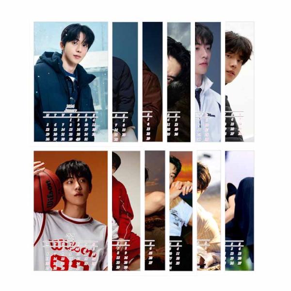 ナムジュヒョク 2026 ラミネート トレカ カレンダー 12枚セット 韓流