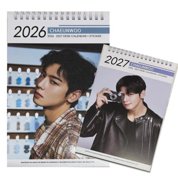 チャウヌ ASTRO アストロ 2026 2027 卓上 カレンダー DESK CALENDAR