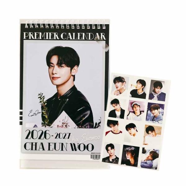 チャウヌ ASTRO アストロ 2026 2027 卓上 カレンダー DESK CALENDAR