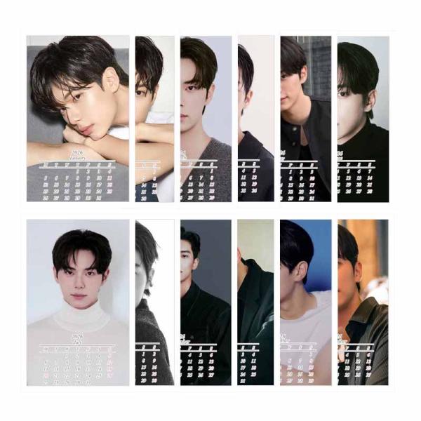 イチェミン 2026 ラミネート トレカ カレンダー 12枚セット 韓流