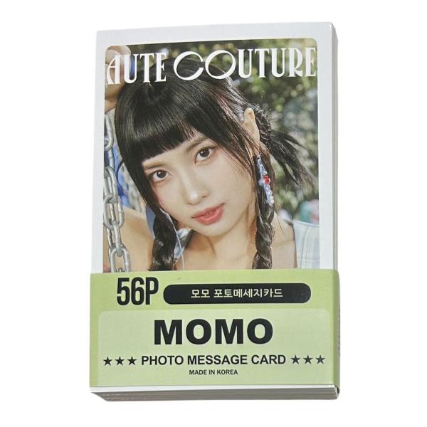 モモ TWICE トゥワイス フォトメッセージカード 56P 韓流 グッズ gv016