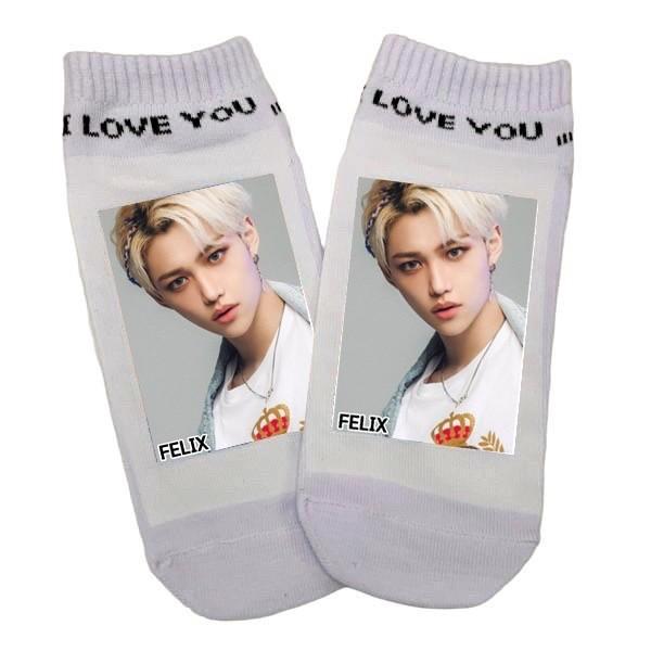 フィリックス StrayKids ストレイキッズ スキズ くつ下 ソックス 靴下