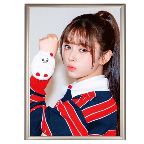 リマ NiziU ニジュー フォトプレート 額入り 写真 A4サイズ 韓流