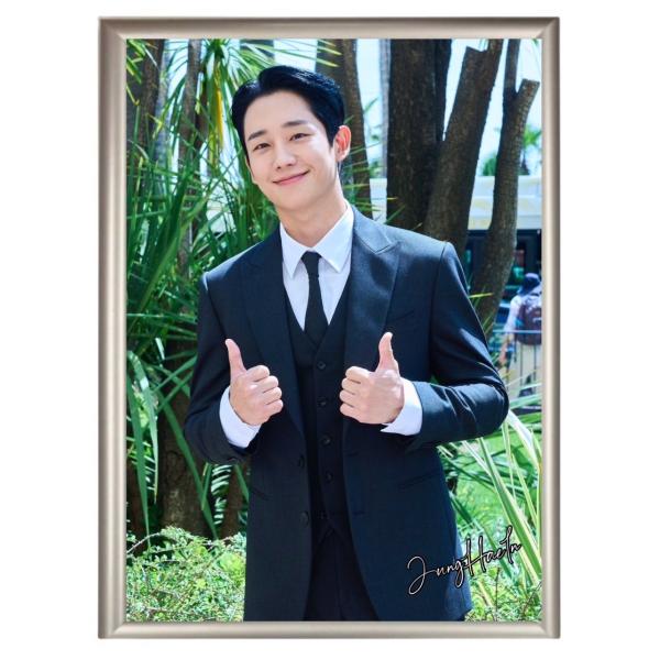 チョンヘイン フォトプレート 額入り 写真 A4サイズ 韓流 グッズ