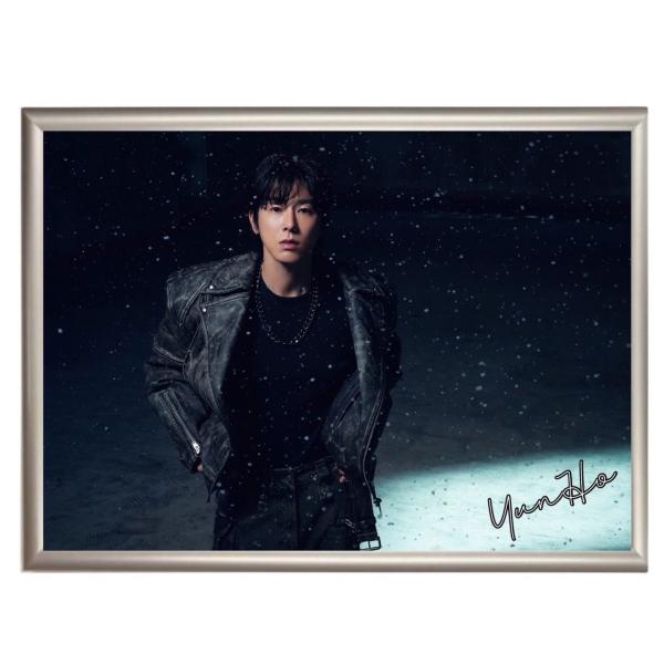 ユノ ユンホ TVXQ 東方神起 フォトプレート 額入り 写真 A4サイズ 韓流