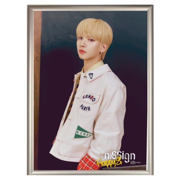 ハンジュン n.SSign エヌサイン フォトプレート 額入り 写真 A4サイズ