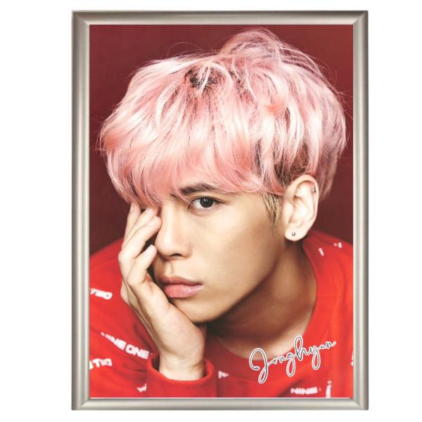 ジョンヒョン SHINee シャイニー フォトプレート 額入り 写真 A4サイズ