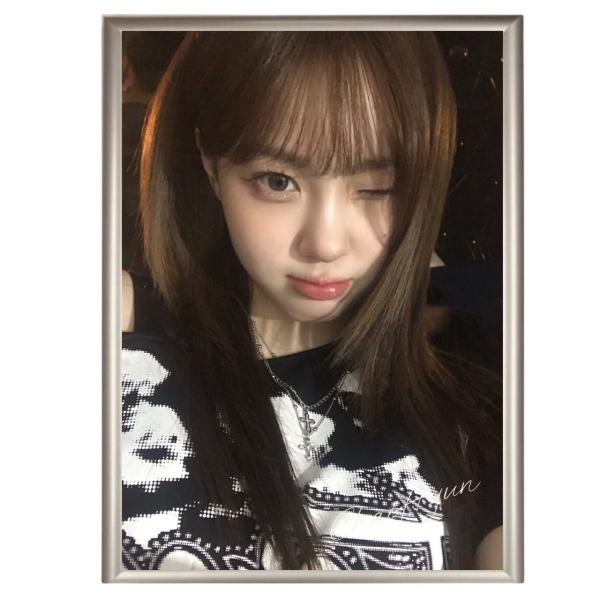 チェヒョン Kep1er ケプラー フォトプレート 額入り 写真 A4サイズ 韓
