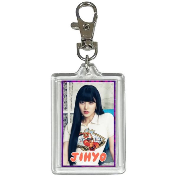 TWICE ジヒョ キーホルダー TWICE ジヒョ キーホルダー オレンジ キーホルダー イミュ 通販