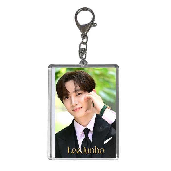 ジュノ 2PM トレカサイズ 写真入り キーホルダー 韓流 グッズ jv037-3