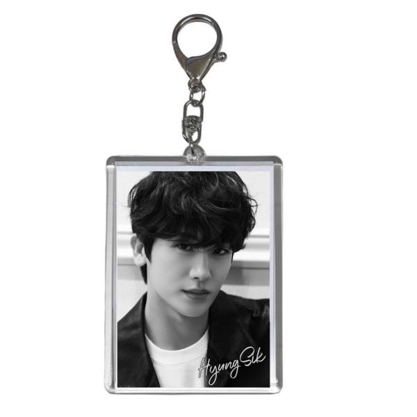 パクヒョンシク トレカサイズ 写真入り キーホルダー 韓流 グッズ