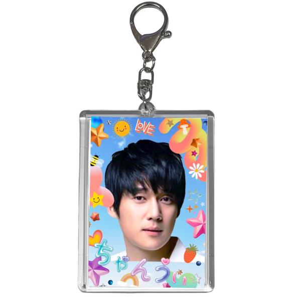 ソンチャンウィ トレカサイズ 写真入り キーホルダー 韓流 グッズ