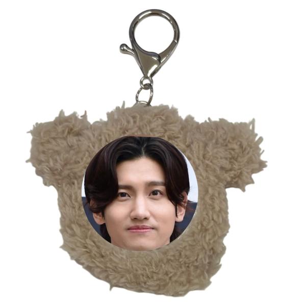 チャンミン TVXQ 東方神起 カラー選べる もこもこ キーホルダー小 韓流