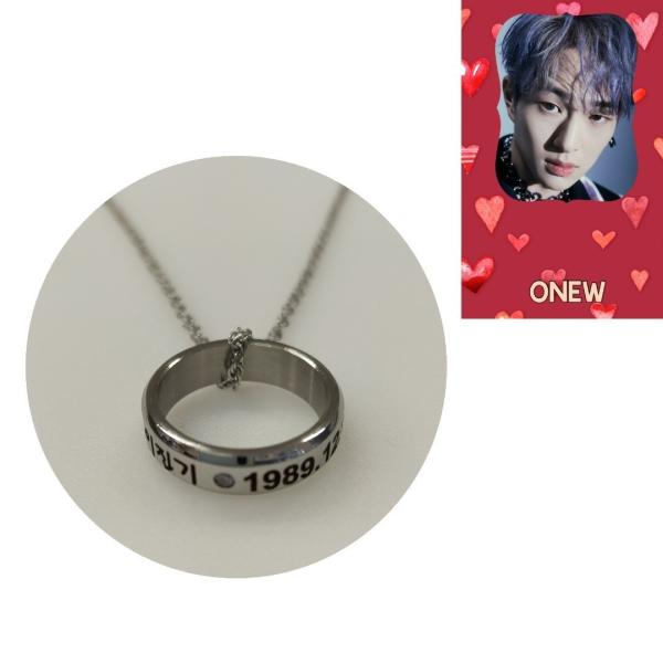 SHINee ジョンヒョン　INSPIRATION 公式リング　指輪　2個 SHINee ジョンヒョン INSPIRATION 公式リング 指輪 2個