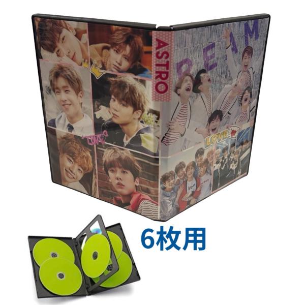 ASTRO CD ポーチ ASTRO アストロ CDケース DVDケース 6枚収納用 韓流 グッズ ms040-1