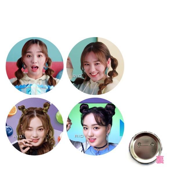 NiziU りお 缶バッジ セット