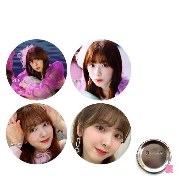4個セット ミイヒ NiziU ニジュー 缶バッチ 缶バッジ 韓流 グッズ