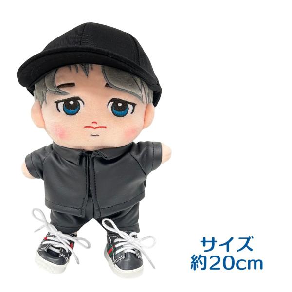 アイドルキャラクター ぬいぐるみ 約20cmなか アイドルキャラクター ぬいぐるみ 約20cmなか 5周年記念 もち