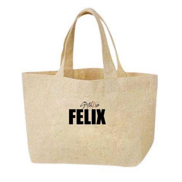 フィリックス StrayKids スキズ キャンバス ミニ バッグ ミニトート お
