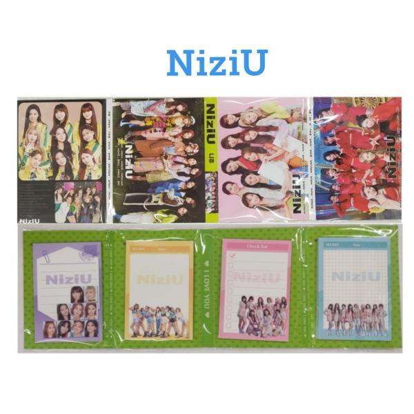 メモパッド NIZIU ニジュー 文房具 メモ 韓国 シーズンズグリーティング Amazon.co.jp: NiziU ニジュー グッズ【メモ帳 80枚セット