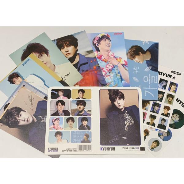 ポストカードセット キュヒョン SUPERJUNIOR スーパージュニア シール