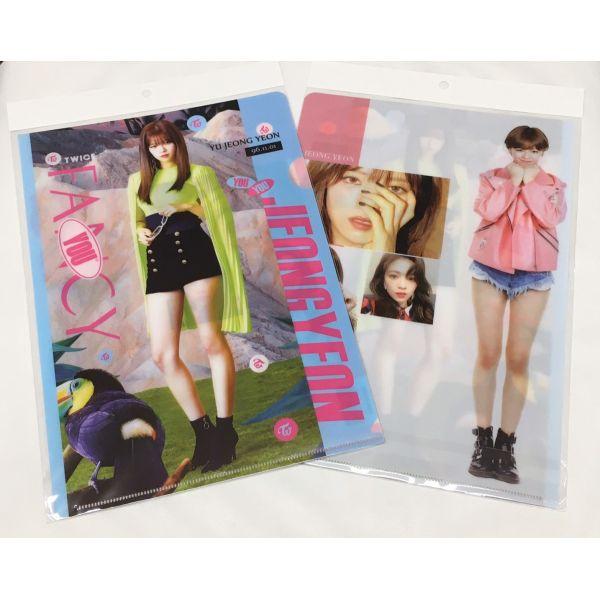 ジョンヨン TWICE トゥワイス A4 クリアファイル 韓流 グッズ