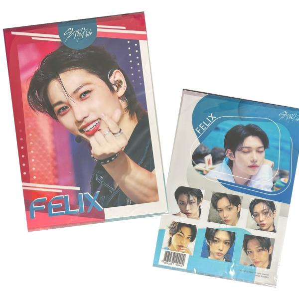 Stray Kids Biore UV クリアファイル A4 ９種セット angieseoul_tk159-1