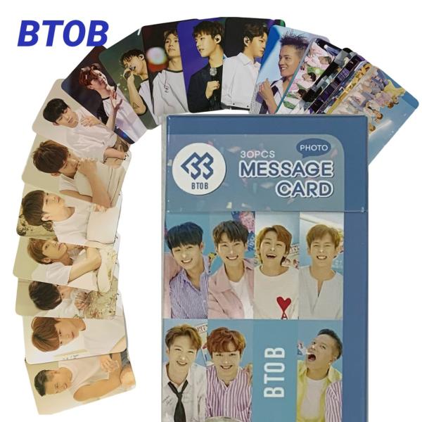 BTOB フォトメッセージカード 30P トレカ カード 韓流 グッズ tv016-1