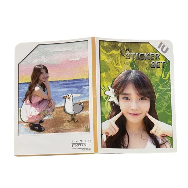 IU アイユ ステッカーセット 16P 韓流 グッズ tz035-1 : アンジー