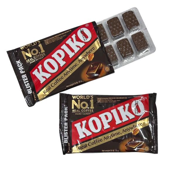 [名称]　キャンディ[原材料名]　砂糖、ぶどう糖果糖液糖、植物性油脂、コーヒーエキス、バター、食塩／乳化剤（大豆由来）、着色料（カラメル色素）、香料、（一部に乳・大豆を含む）[内容量]　32g[賞味期限]　商品に記載[保存方法]　直射日光、...