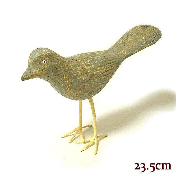 木彫りの鳥 グレー 鳥約23 5cm ハンドメイド 置物 エスニック おしゃれな 置物 玄関 階段 インテリア人形 アジアン雑貨 バリ タイ エスニック Dite アジアン雑貨アンカサ 通販 Yahoo ショッピング